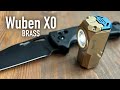 КРУТОЙ EDC ФОНАРЬ WUBEN XO Brass