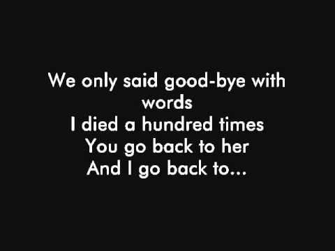 Back to Black AMY WINEHOUSE lyrics