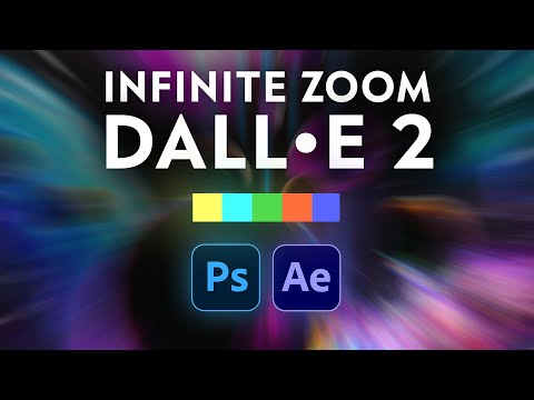 Create an Infinite Zoom with DALL-E Outpainting | After Effects | Photoshop