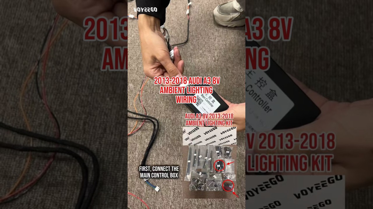 Own a 2013–2018 Audi A3 8V and thinking about upgrading your interior with ambient lighting?