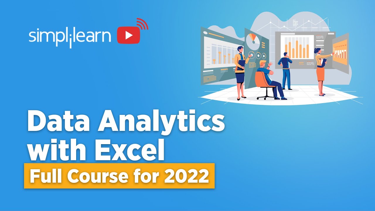 ⁣🔥Data Analytics In Excel Full Course | Data Analytics Tutorial | Data Analytics Project |Simplilearn