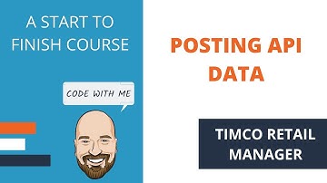 Posting Sales Data to an API - A TimCo Retail Manager Video