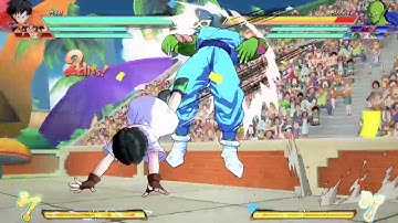 DBFZ S3 Videl new sparkless corner loop 174 hits (Ft.Yamcha & Teen Gohan assist Type-C)