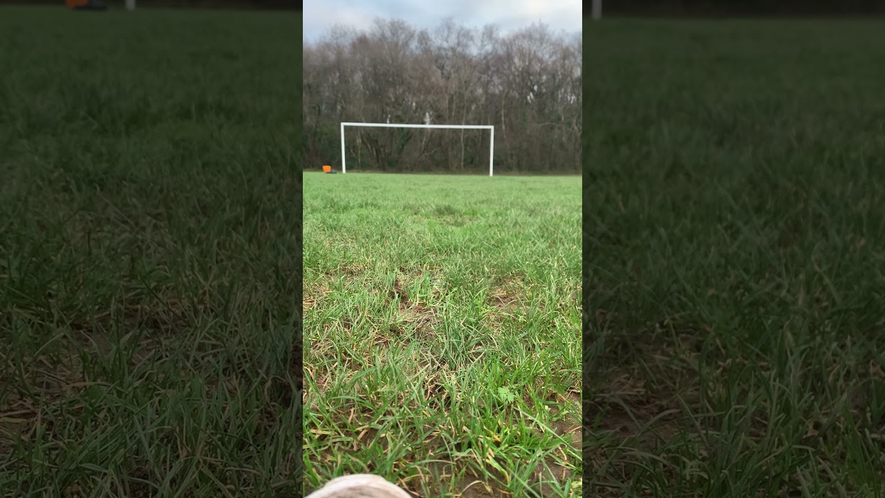 Crossbar twice in a row 40 yards out