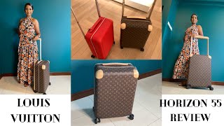 LOUIS VUITTON HORIZON 55 UNBOXING IS LUXURY LUGGAGE A WASTE OF MONEY? 