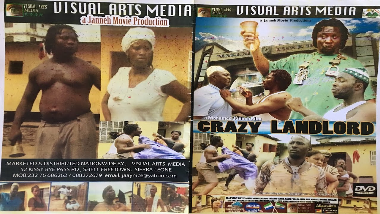 ⁣Sierra Leone movie - Crazy Land Lord (PART 1)
