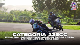 CATEGORÍA 135 A REGLA EN LA 3RA  CARRERA PUNTUABLE EN SIERRA PRIETA CAMPEONATO DEL CIBAO 2024