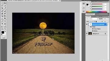 Text Effects in Photoshop Cs5