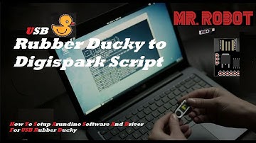 Mr. Robot || How to setup arundino software and driver for USB Rubber Ducky || Digispark script
