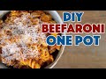 🏆 Make BEEFARONI At Home In ONE POT
