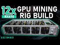 12 GPU Ravencoin Mining Rig Build in an OctoMiner Server Case