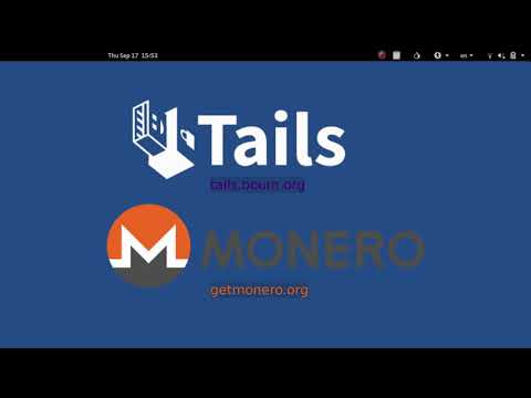 XMR - Monero GUI Wallet w/local node + Tails OS
