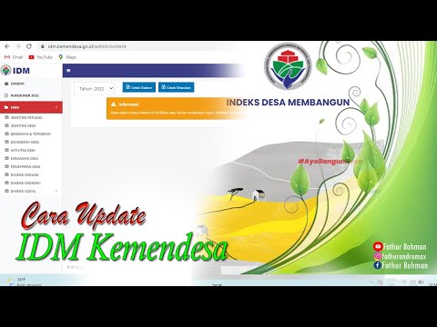 Cara Update Indeks Desa Membangun (IDM) 2022