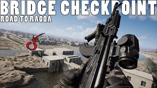 DEFENDING THE MOST VALUABLE BRIDGE LEADING TO RAQQA - Squad Realism Mod Gameplay