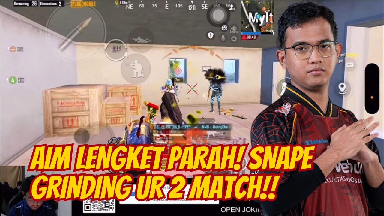 FULL SPRAY NO MISS‼️SNAPE GRINDING UR 2 MATCH DENGAN AIM PRESISI 🥶😱 