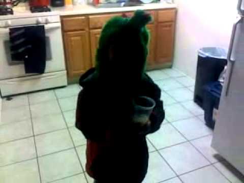 CONNOR DRINKS MIL, FARTS, POOPS, AND BOUNCES AROUND