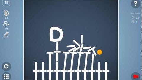 Check out how I solved level 15 in Brain It On! #BrainItOn