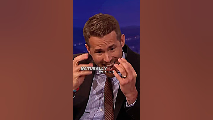 Ryan Reynolds Gets Scared To Death By Conan O'Brien