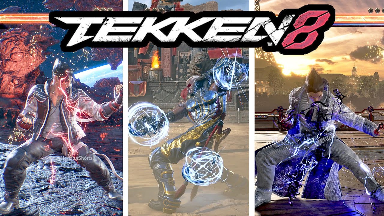 Tekken 8 - All Characters Fighting Style, Nationality, Intros and Ki Charge Animations