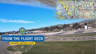 From The Flight Deck - Livermore Municipal Airport, CA (LVK)