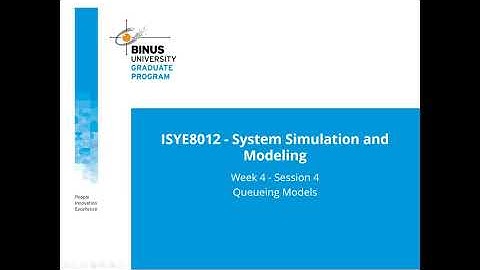CH6 Queueing Models