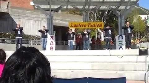 Lambda Phi Epsilon Phi Chapter Lantern Festival 2012 Step