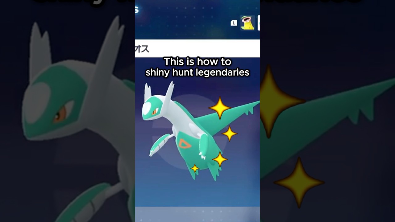 Shiny Hunt LEGENDARIES in Pokémon Legends ZA DLC