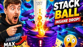 🔴 LIVE: Satisfying Stack Ball Gameplay You Can't Stop Watching! part 20 screenshot 3