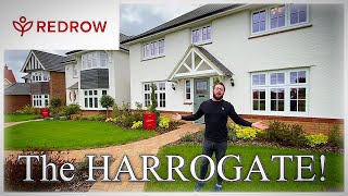 Inside a 4 Bed Detached REDROW 'THE HARROGATE' Show Home (Full Tour) Lucas Gardens - New Build UK