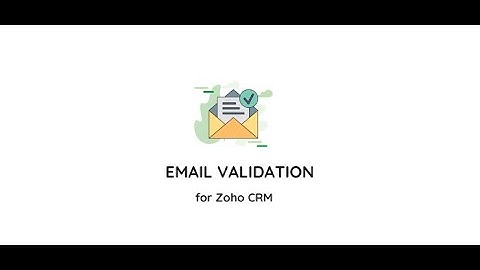 Email Validation for Zoho CRM