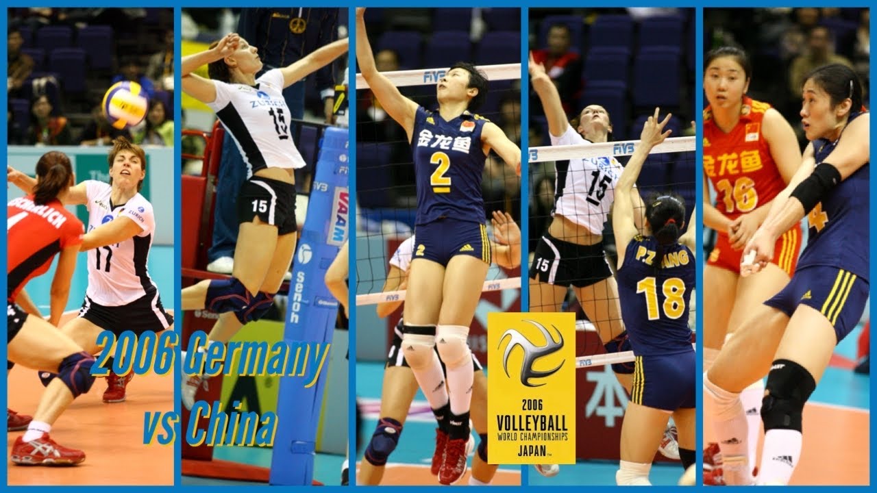 【HD】2006 🇩🇪 Germany vs China 🇨🇳 🏐 Women Volleyball 🏐 FIVB World Championship