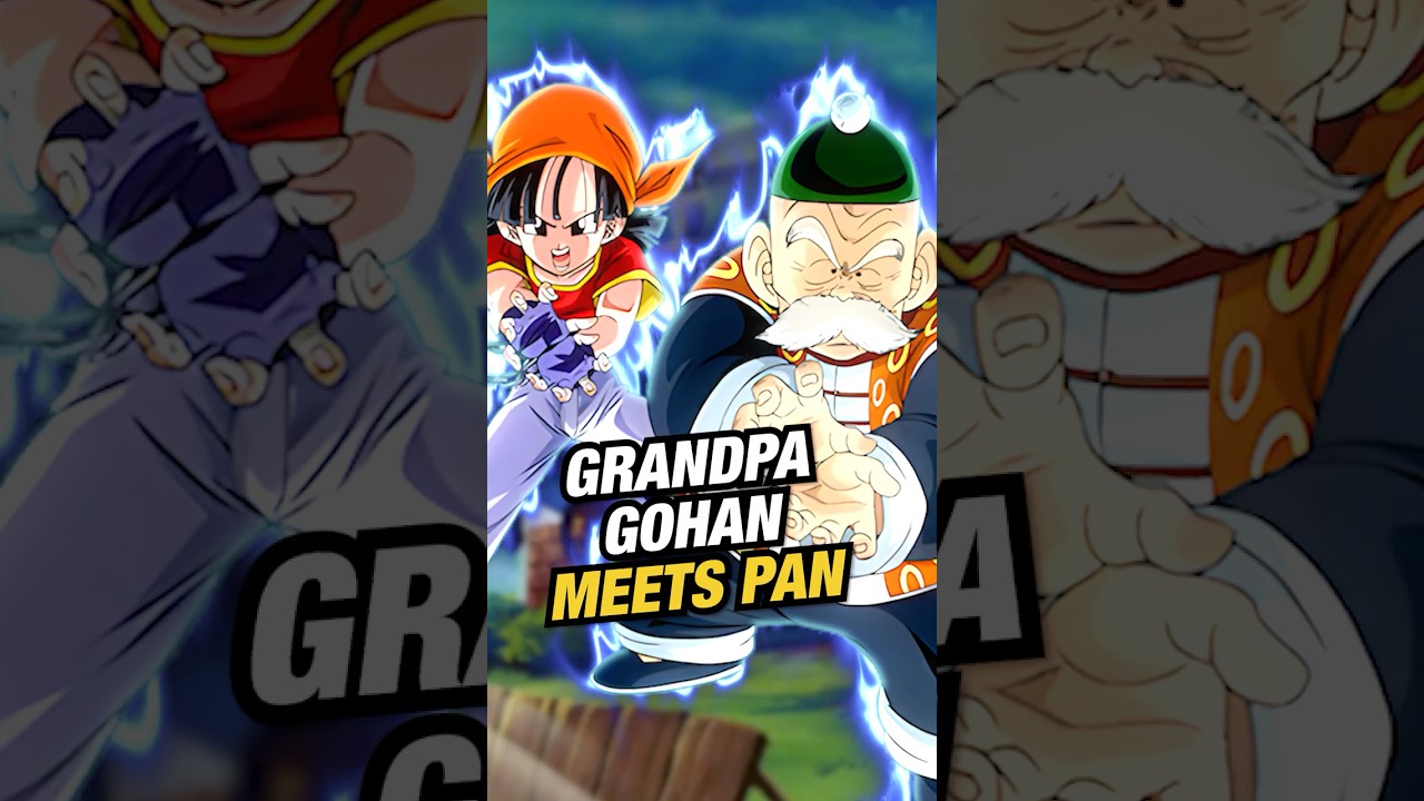 Remember when Grandpa Gohan Met Pan? Goku's Family Across Generations  #dragonball #goku #dbz