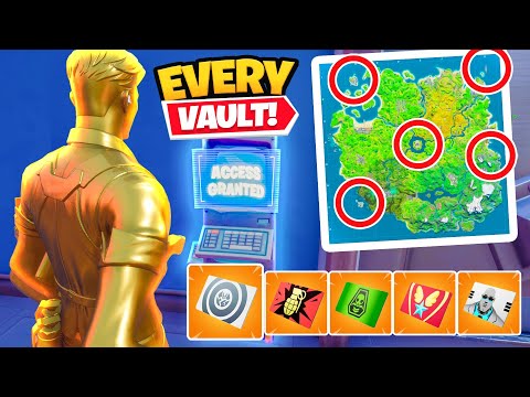 Video: „Fortnite Vault“simbolių Vietos Paaiškintos „Fortnite Borderlands“renginyje