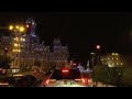Wonderful view while driving at night