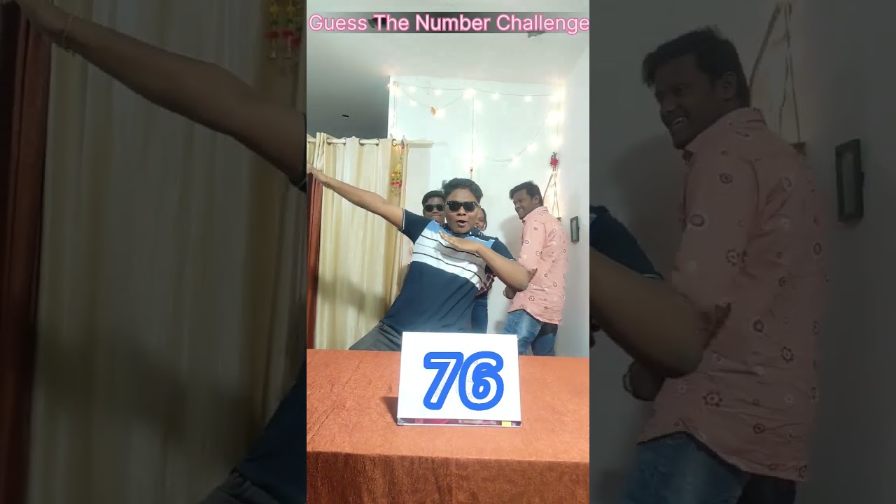 Guess The Number Challenge 