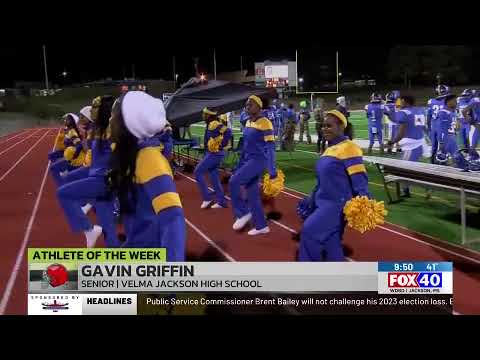 November 27, 2023 - Student Athlete of the Week "Gavin Griffin" (Velma Jackson High School)