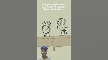 was just trying to get to break time😅 #animatin #animationmeme #funny #comedy #animation