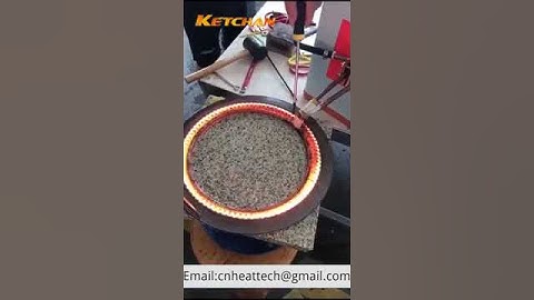 Ring Gear Hardening-Induction Heat Treating #induction #hardening