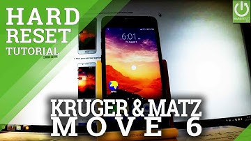 Hard Reset KRUGER & MATZ Move 6 KM0437 - Restore Settings / Delete  Data
