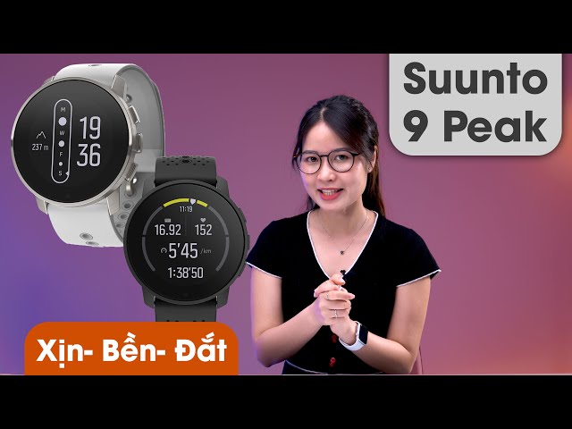 Suunto 9 Peak: Chiếc Smartwatch Đỉnh Chóp!