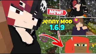 Jenny Mod 1.6.9 New Version Gameplay / Minecraft Jenny MOD 1.12.2 / Ellie, jenny, Goblin