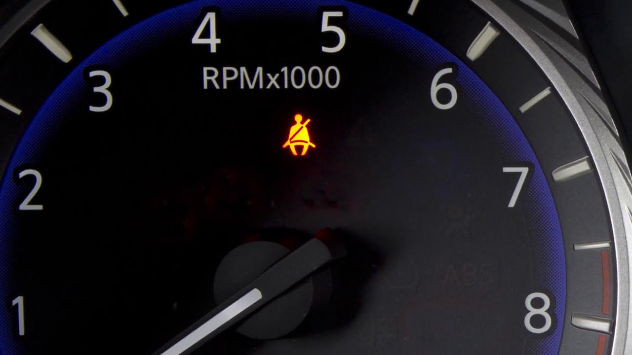 2021 INFINITI Q50 Seat Belt Warning Light and Chime YouTube