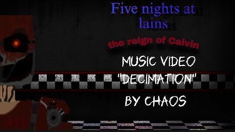 Fnal official music video “decimation” by chaos