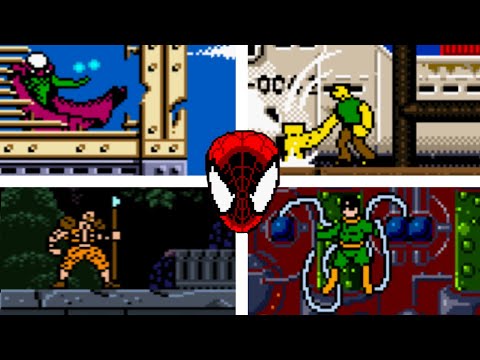 Spider-Man 2: The Sinister Six (GBC) All Boss Fights & Ending