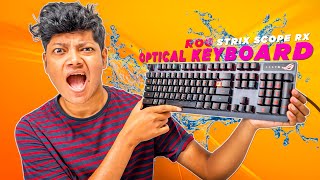 This WaterProof Optical Mechanical Keyboard Is Amazing! - Asus ROG STRIX Scope RX Review