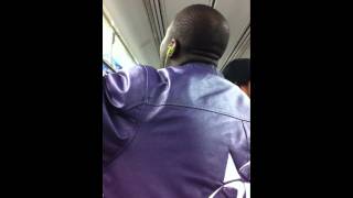 Guy Sings Moves Like Jagger On Nyc Subway
