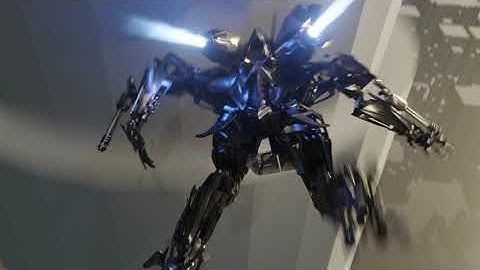Starscream Transformer Animation (Blender)