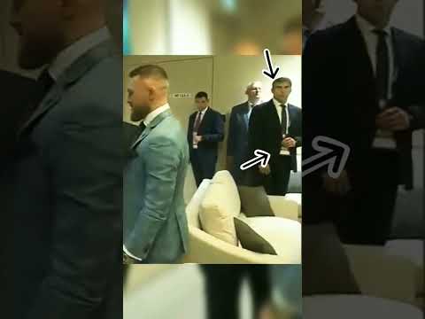 Putin's Bodyguards On Alert When He Met Conor Mcgregor