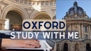 1.5 HOUR STUDY WITH ME | Pomodoro Timer | Library sounds | University of Oxford | Radcliffe Camera by hdk study 3,822 views 1 year ago 1 hour, 26 minutes
