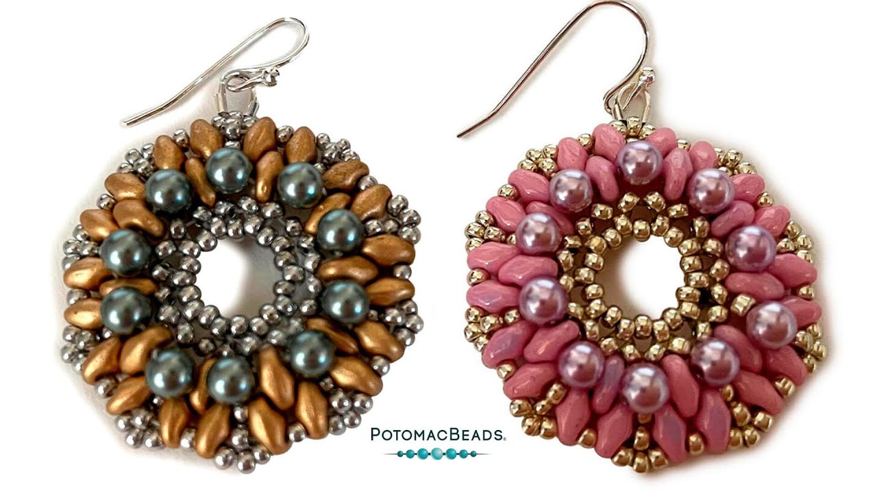 Pretty Beaded Beads- DIY Jewelry Making Tutorial by PotomacBeads 